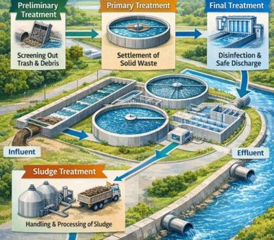 What are the Basics of a Wastewater Treatment Plant?