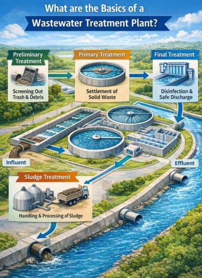 What are the Basics of a Wastewater Treatment Plant?