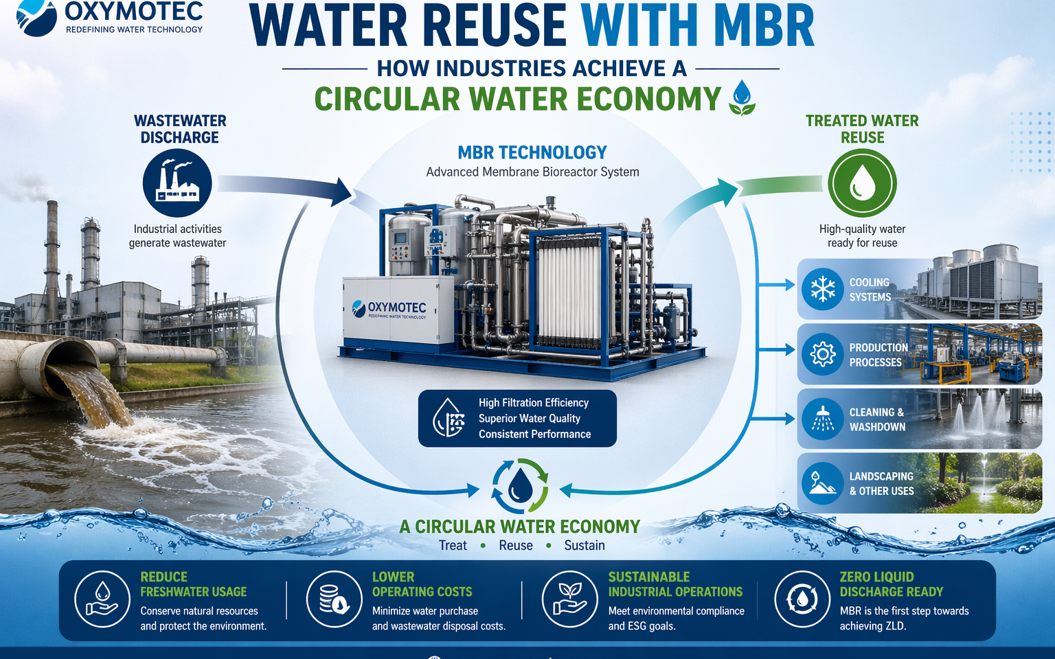Water Reuse with MBR