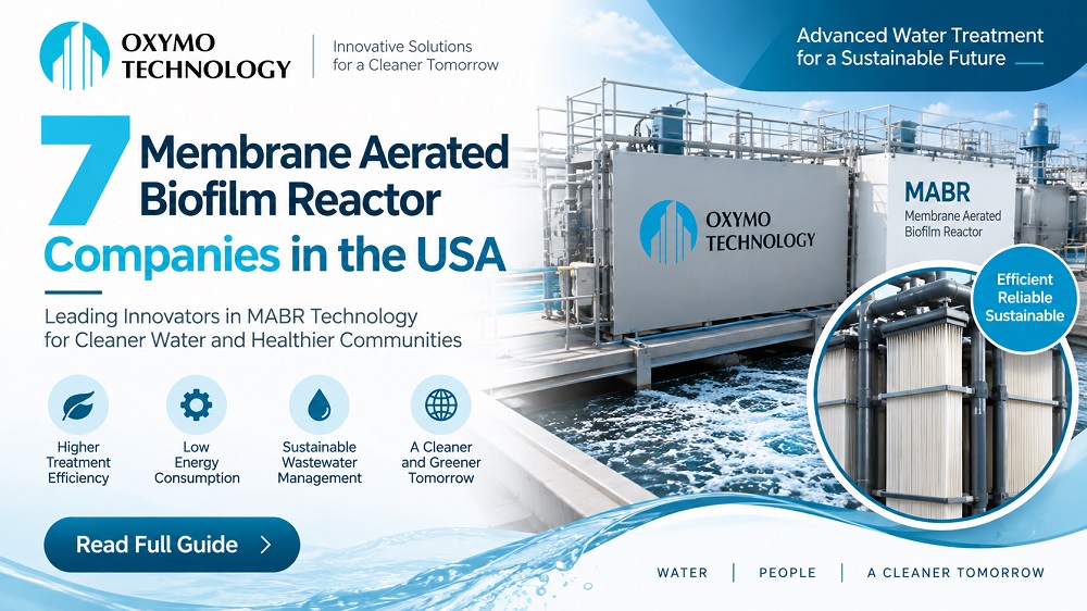 7 Membrane Aerated Biofilm Reactor Companies in the USA